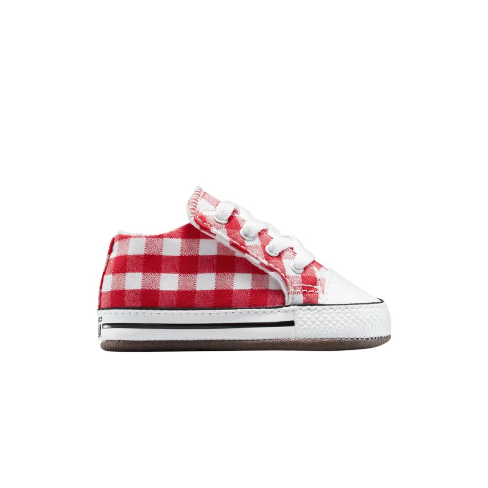 Pre-owned Converse Chuck Taylor All Star Easyon Low Td 'checkered Red' | Infant Size 1