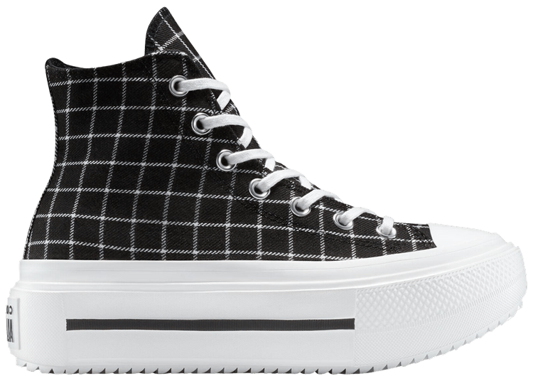 Converse Wmns Chuck Taylor All Star Lift Double Stack Platform High Plaid