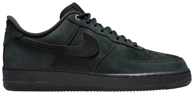 Buy Nike Air Force 1 Low 'Triple Black Nubuck' - CJ9179 001