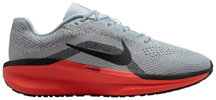 Nike Air Winflo 11 Pure Platinum Bright Crimson