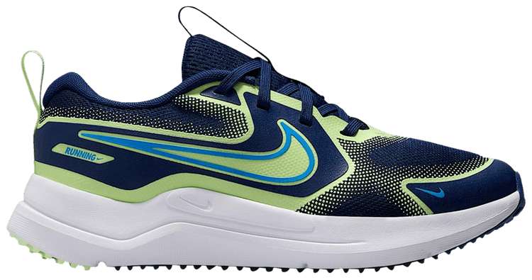 Nike Cosmic Runner GS Blue Void Barely Volt