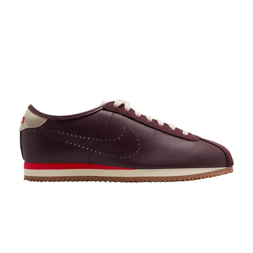 nike cortez leather burgundy crush