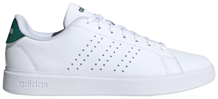 adidas Advantage 20 White Collegiate Green