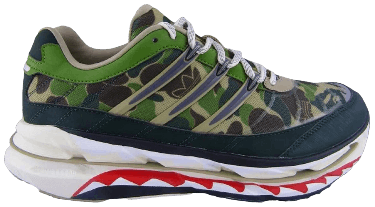 A Bathing Ape x adidas Harmony Green Camo