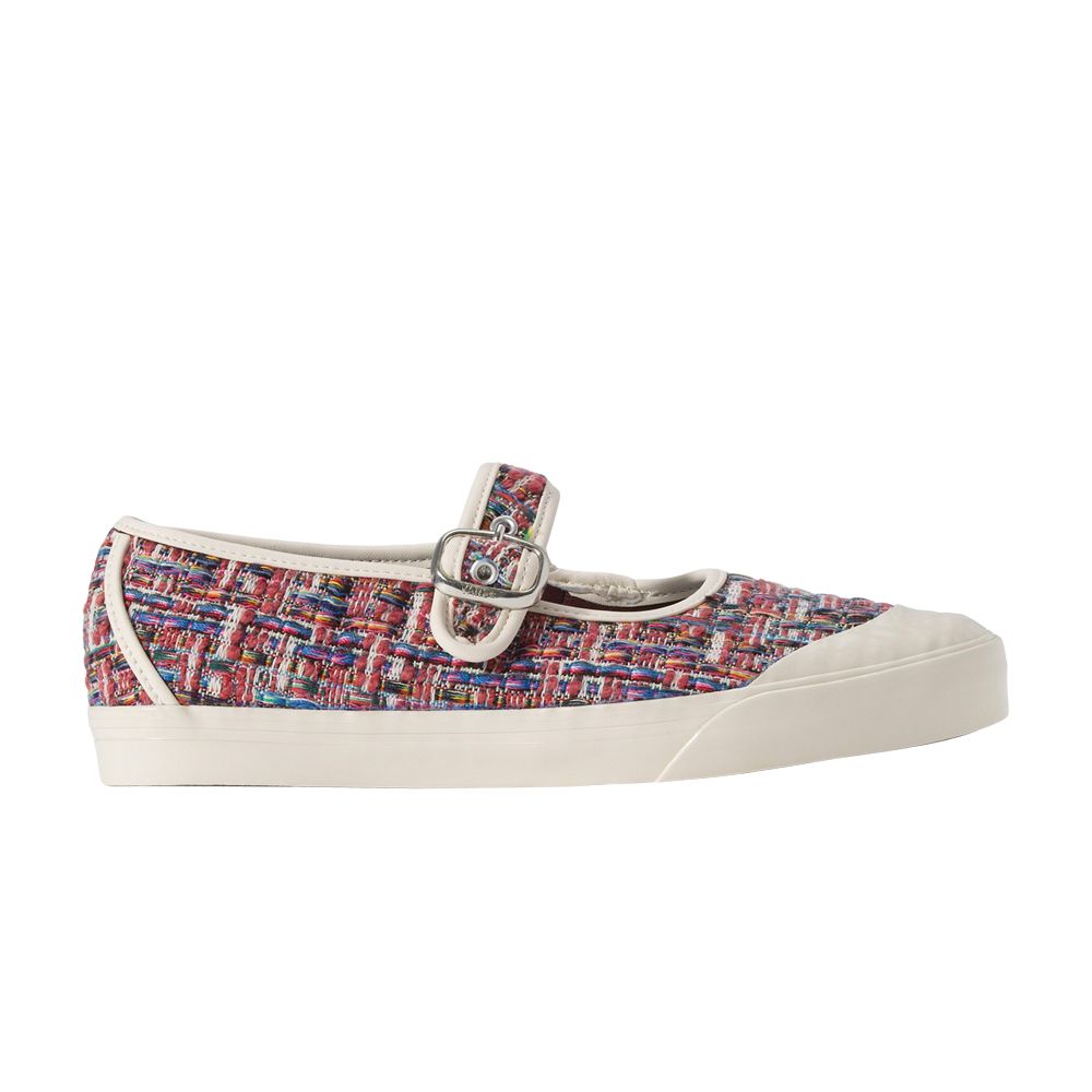 Pre-owned Vans Wmns Premium Mary Jane Lowpro 'tweed Pack - Mauvewood Pink' | Women's Size 7.5