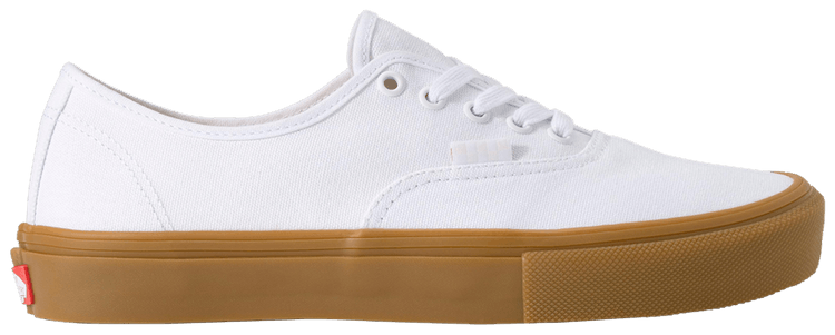 Vans Skate Authentic White Gum