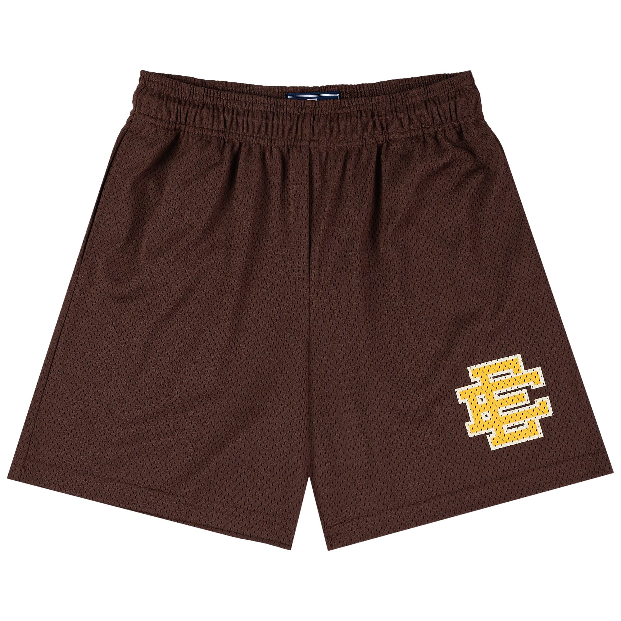Pre-owned Eric Emanuel Ee Basic Short 'yellow' | Brown | Men's Size L