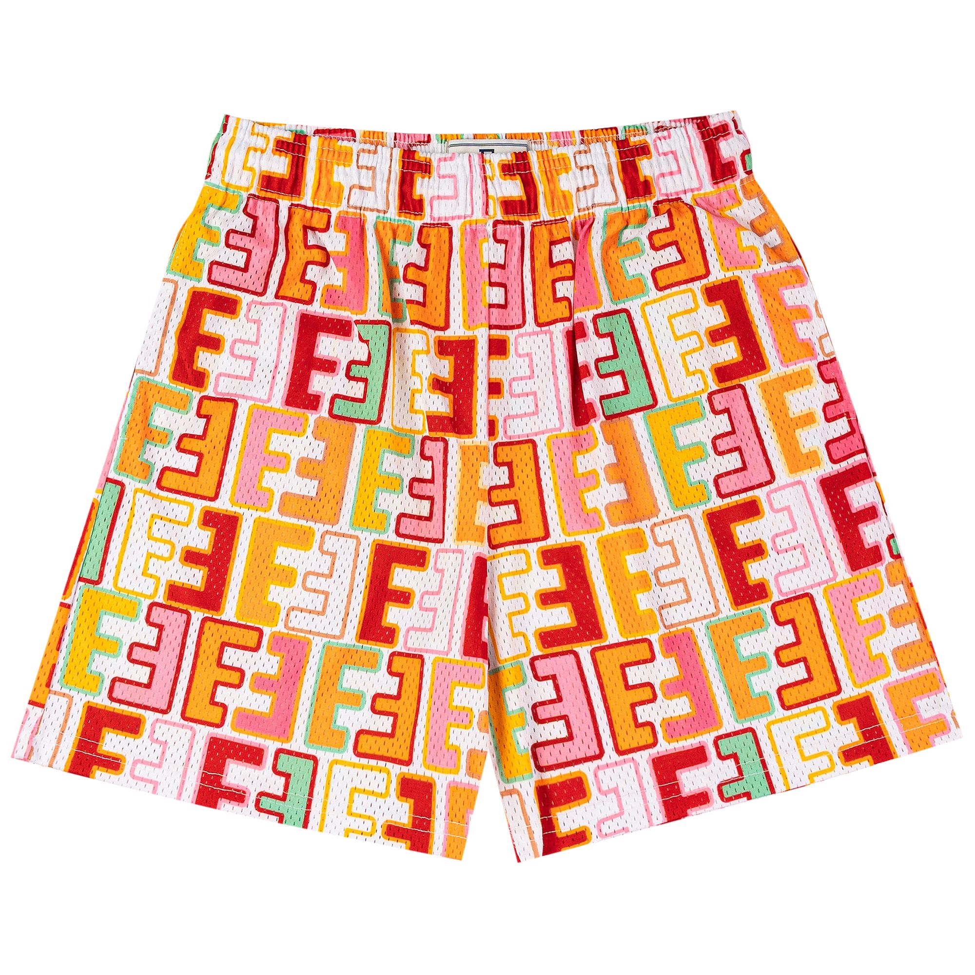 Pre-owned Eric Emanuel Ee Basic Short 'white' | Men's Size M