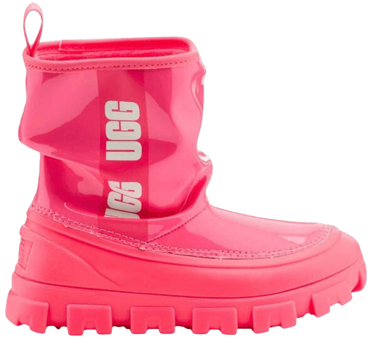 UGG Classic Brellah Mini Boot Kids Super Coral