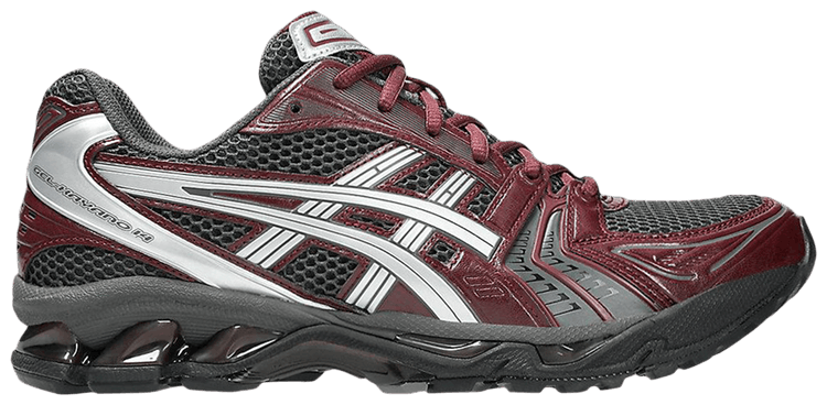 ASICS Gel Kayano 14 Burgundy Obsidian Grey