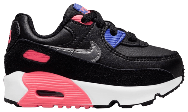Nike Air Max 90 Leather TD Black Sunset Pulse