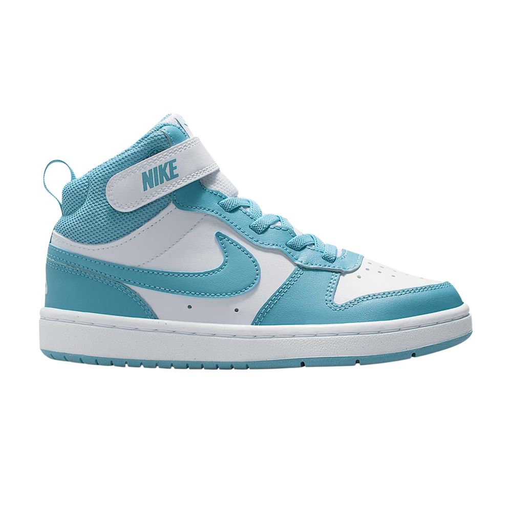 Pre-owned Nike Court Borough Mid 2 Psv 'denim Turquoise' | Blue | Kid's Size 1