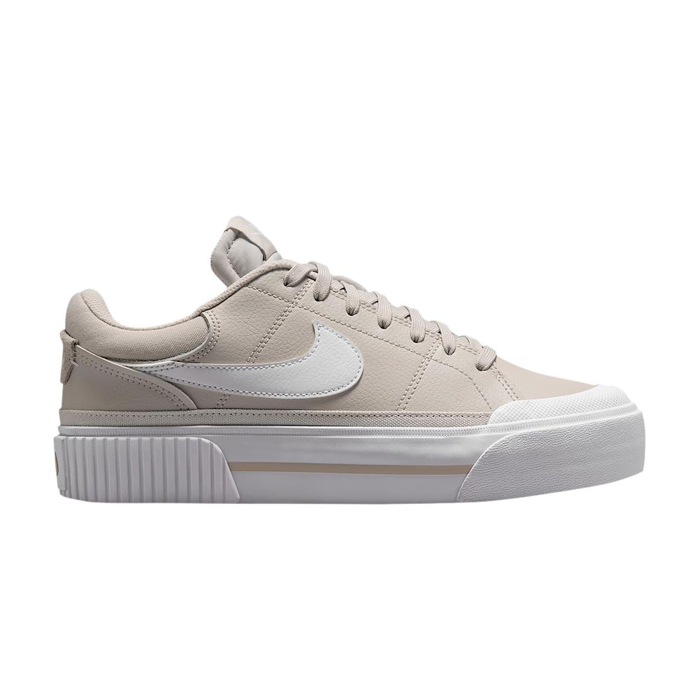 Nike Wmns Court Legacy Lift 'Light Orewood Brown' | Cream | Women's Size 11.5 - DM7590-111