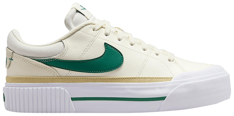 Nike Wmns Court Legacy Lift Sail Evergreen Aura
