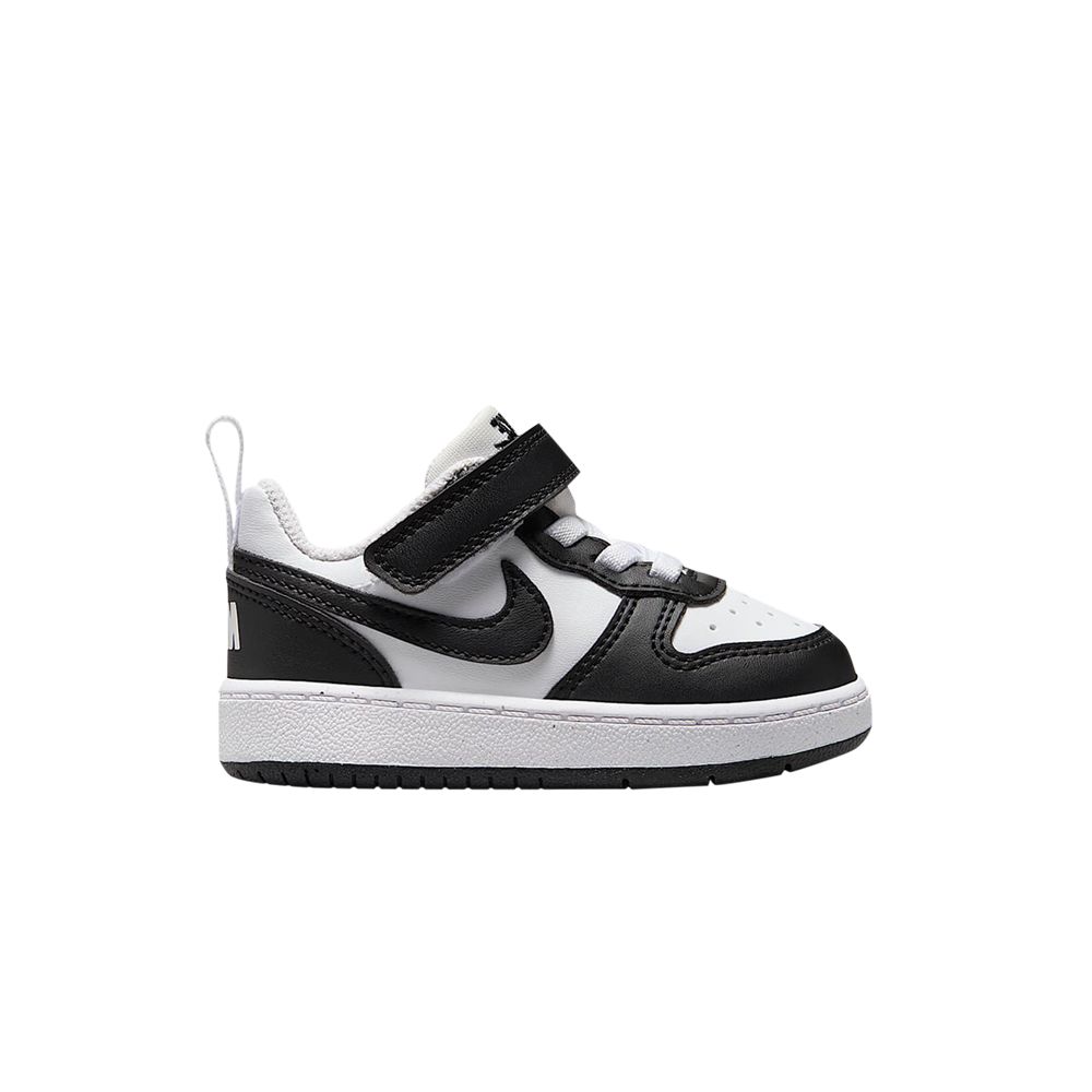 Pre-owned Nike Court Borough Low Recraft Td 'black White' | Infant Size 9
