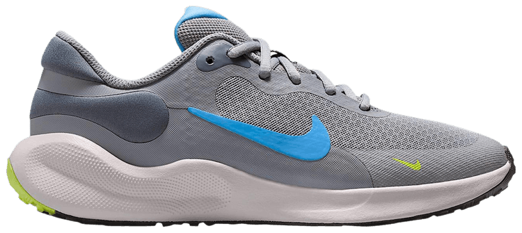 Nike Revolution 7 GS Cement Grey University Blue