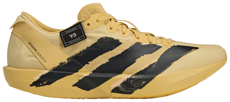 Adidas Y 3 Adizero Adios 9 Yellow Oat Black