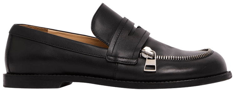 JW Anderson Biker Moccasin Loafer Black