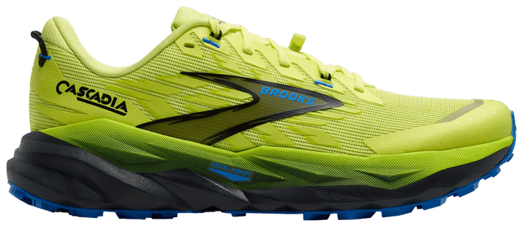 Brooks Cascadia 19 Sunny Lime Blue