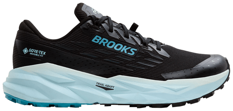 Brooks Wmns Cascadia 19 GORE TEX Black Blue Flower