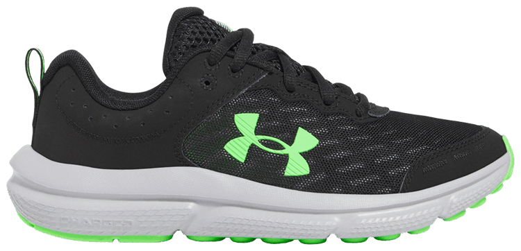 Under Armour Assert 10 AC GS Black Green Shock