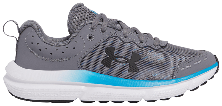 Under Armour Assert 10 AC GS Titan Grey Electric Blue