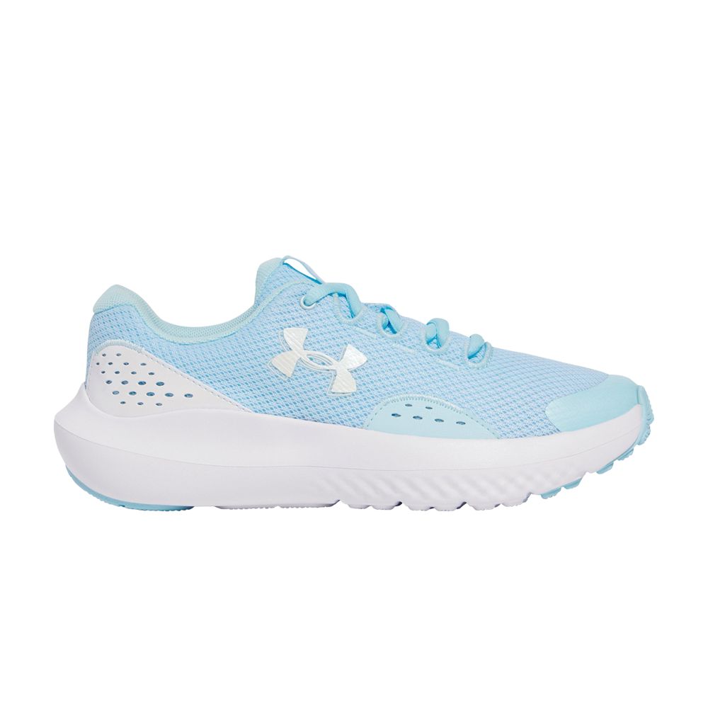 Pre-owned Under Armour Surge 4 Gs 'stream Iridescent' | Blue | Kid's Size 6