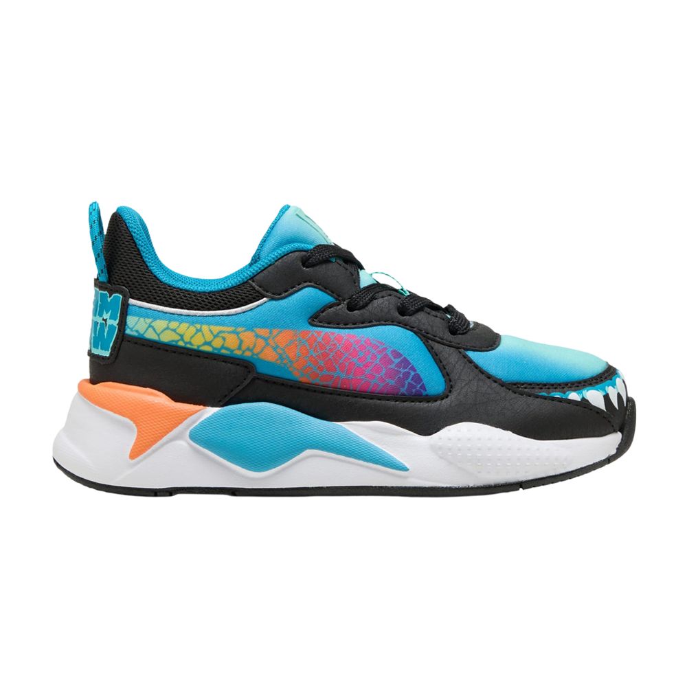 Pre-owned Puma Hot Wheels X Rs-x Little Kid 'monster Trucks' | Blue | Kid's Size 1.5