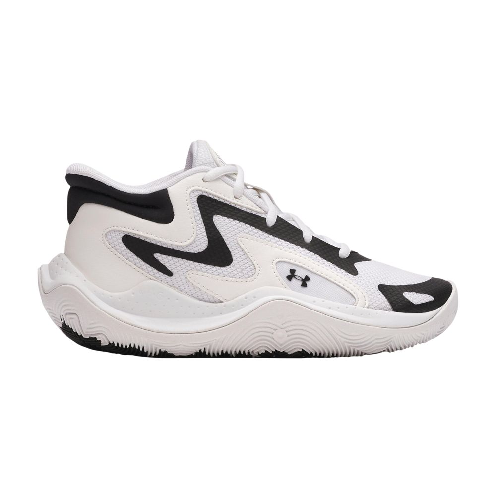 Under Armour Jet '25 GS 'White Black' | Kid's Size 4.5 - 6001587-100