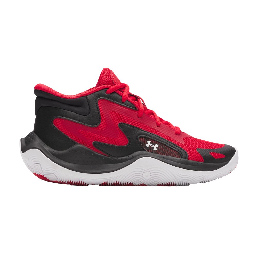 Under Armour Jet '25 GS 'Red Black' | Kid's Size 5.5 - 6001587-600