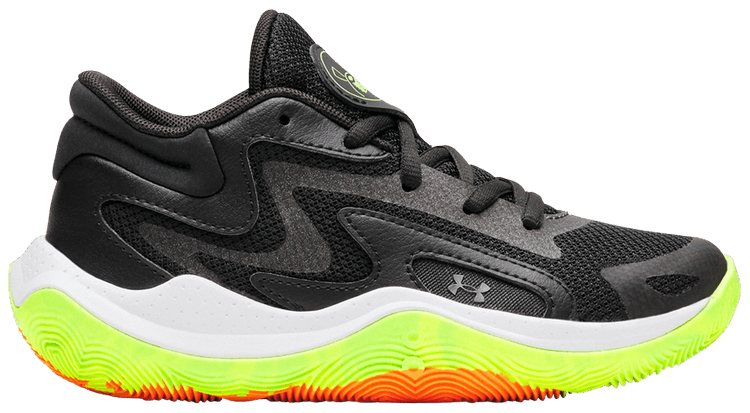 Under Armour Jet 25 PS Metallic Black Hyper Green