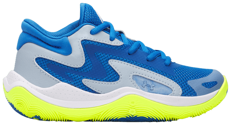 Under Armour Jet 25 PS Blue Atlantis Hyper Green