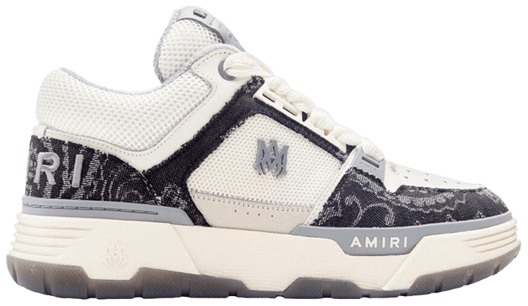 Amiri Wmns MA 1 Denim Bandana   Black