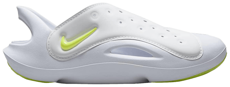 Nike Aqua Swoosh Sandal PS White Volt