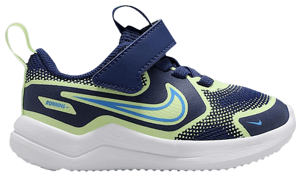 Nike Cosmic Runner TD Blue Void Barely Volt