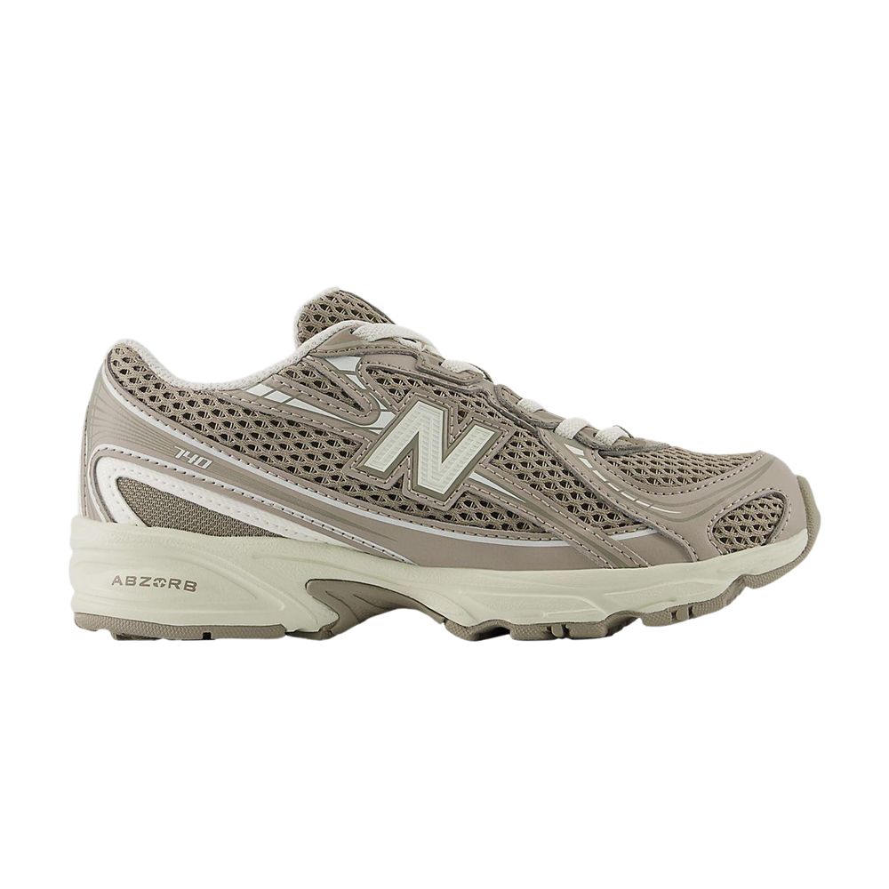 Pre-owned New Balance 740 Bungee Lace Little Kid 'arid Stone' | Grey | Kid's Size 2.5 In Gray