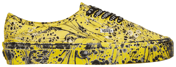 SR STUDIO LA CA x Vans Authentic 44 Vibram Cyber Yellow Marbled