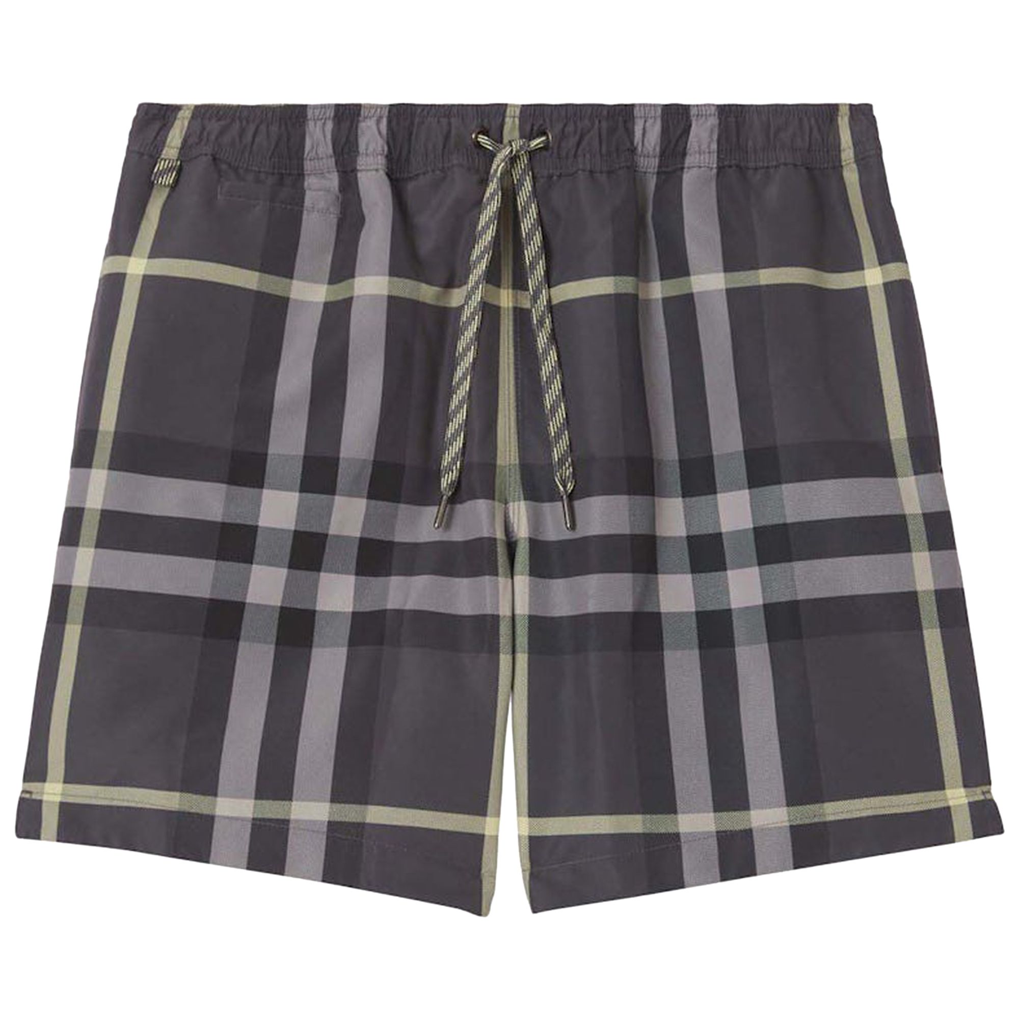 Pre-owned Burberry Checked Martin Swim Shorts 'grey' | Men's Size S