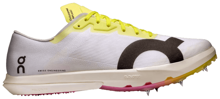 ON Cloudspike Amplius 2 White Yellow Raspberry