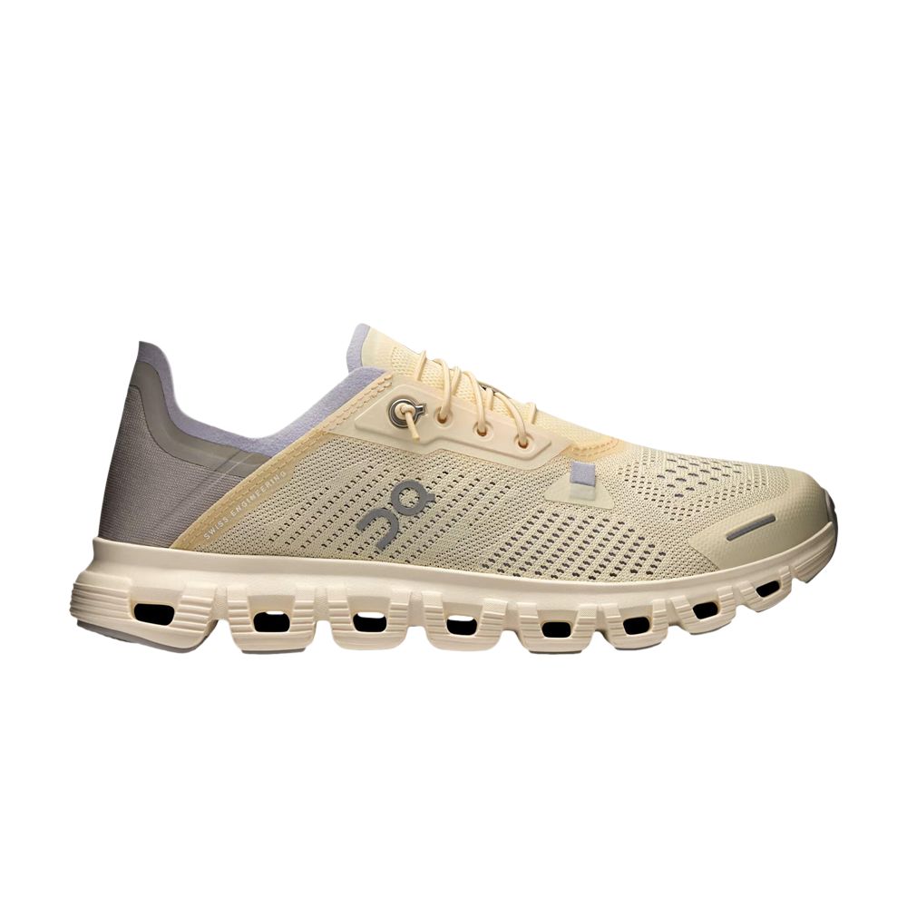 Pre-owned On Wmns Cloud 6 Coast 'castor Fog' | Cream | Women's Size 9.5 In White