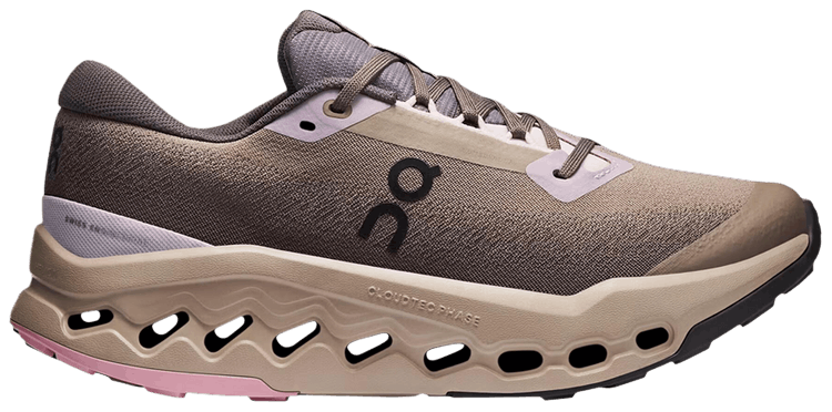 ON Wmns Cloudsurfer Trail 2 Waterproof Cinder Desert