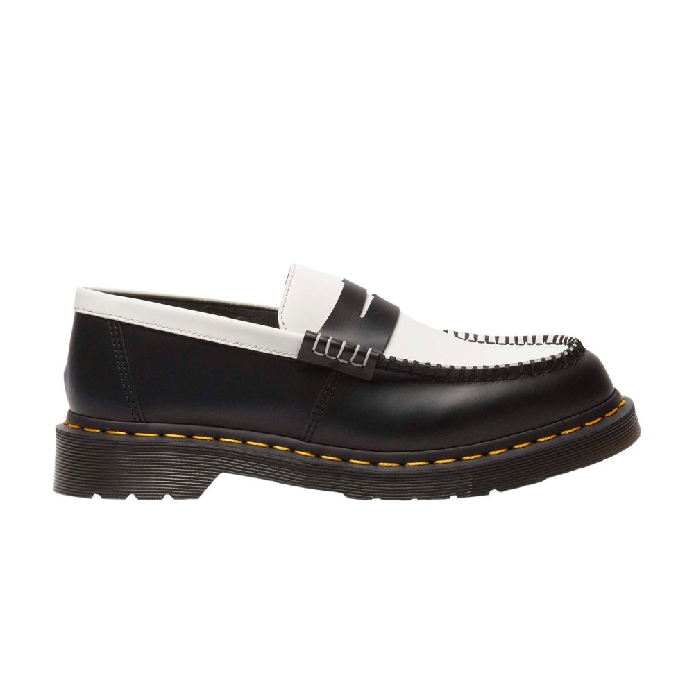 Dr. Martens Penton Leather Loafer 'Black White' | Men's Size 5 - 41185001