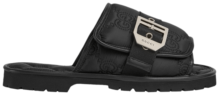 Gucci GG Slide Sandal Black