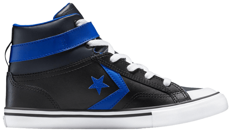 Converse Pro Blaze Strap High GS Black Blue