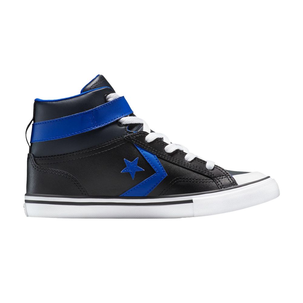 Pre-owned Converse Pro Blaze Strap High Gs 'black Blue' | Kid's Size 4