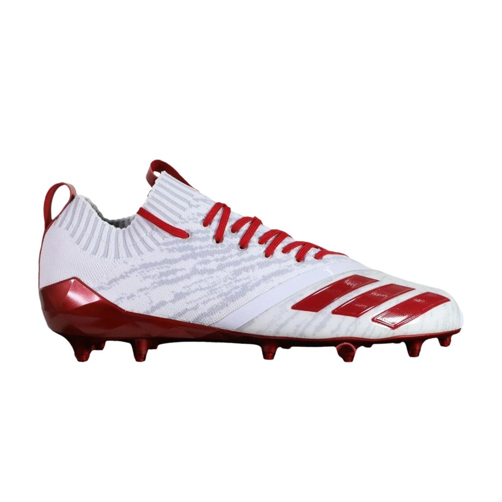 Adidas Adizero 5-Star 7.0 Primeknit 'White Team Collegiate Red' | Men's Size 13 - D97684