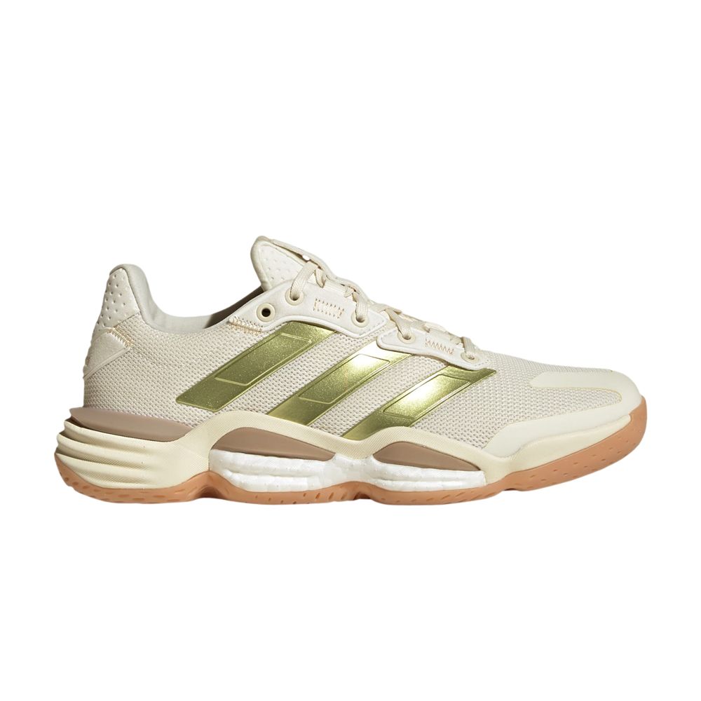 Pre-owned Adidas Originals Adidas Wmns Stabil 16 'off White Gold' | Cream | Women's Size 5
