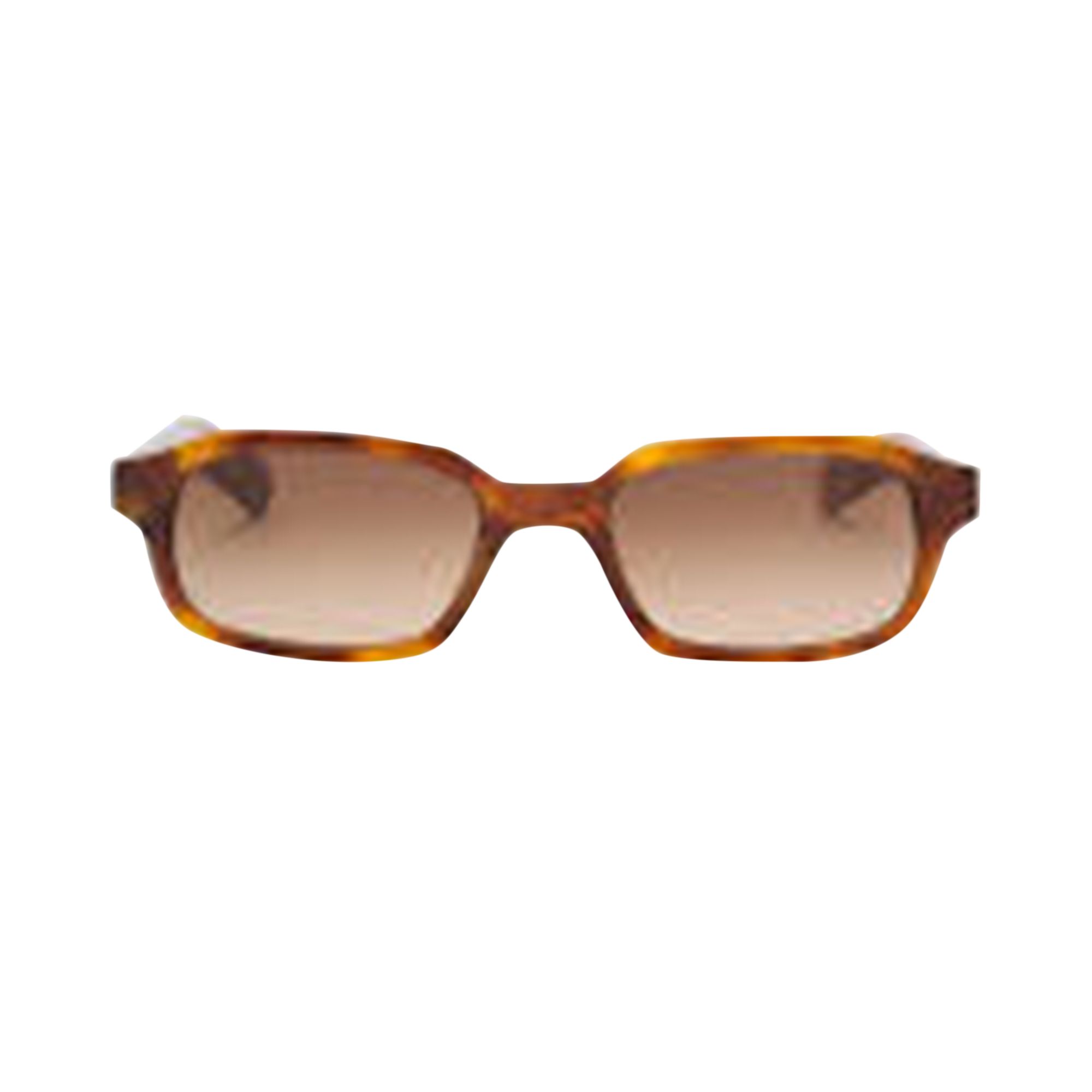 Pre-owned Flatlist Hanky Sunglasses 'shimmery Horn/brown Gradient' | Men's Size Onesize