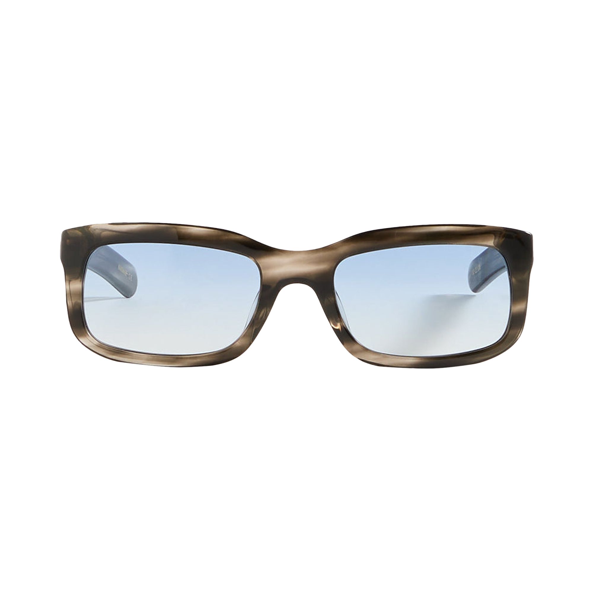 Pre-owned Flatlist Palmer Sunglasses 'grey Havana/blue Gradient' | Men's Size Onesize In Gray
