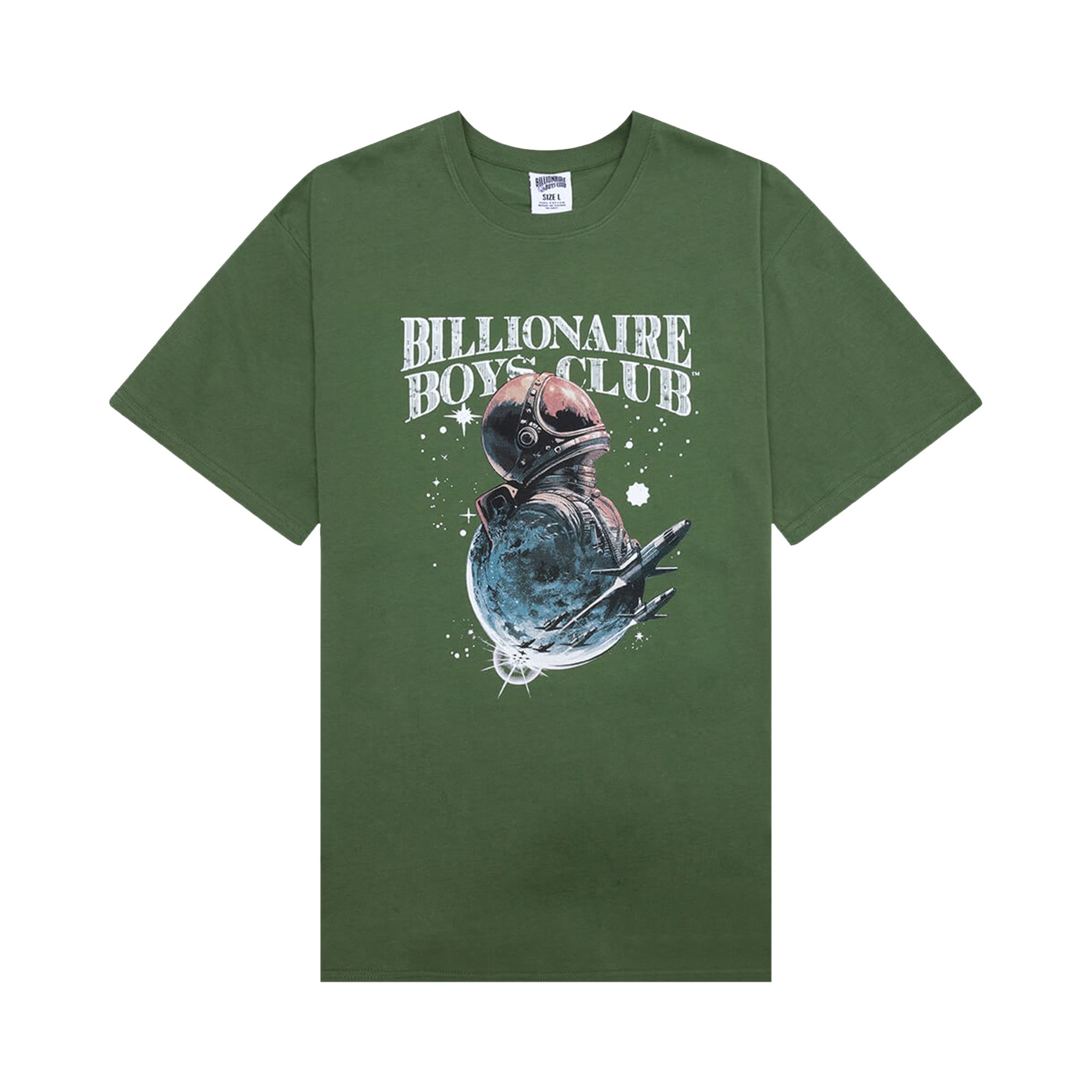 Pre-owned Billionaire Boys Club Flight Short-sleeve Tee 'vineyard Green' | Men's Size M